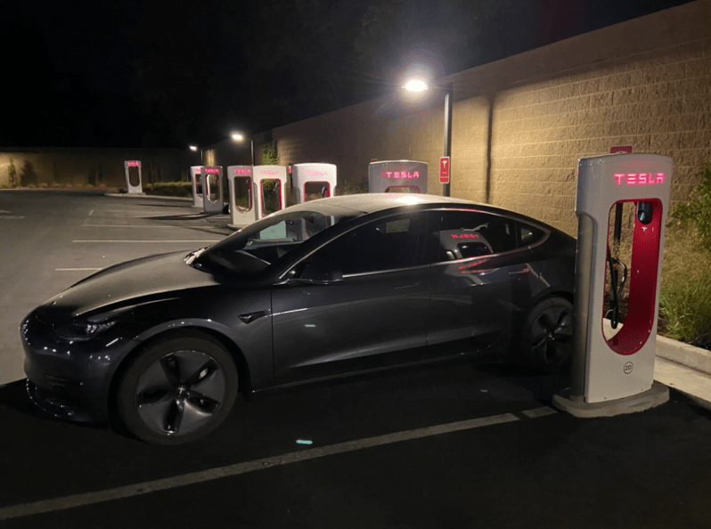 Tesla supercharger sacramento