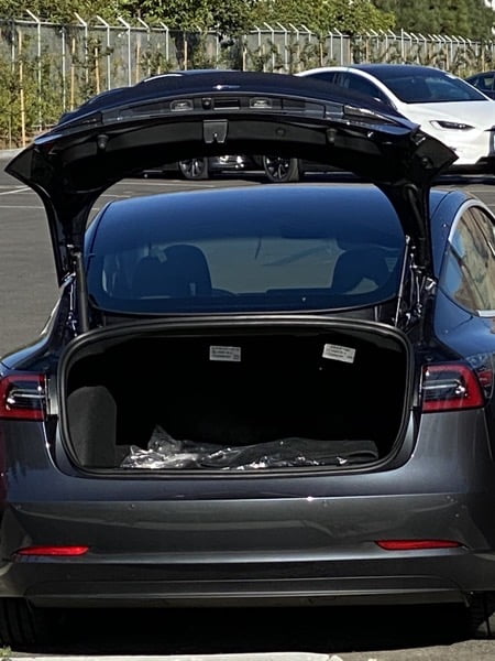 Model 3 power trunk