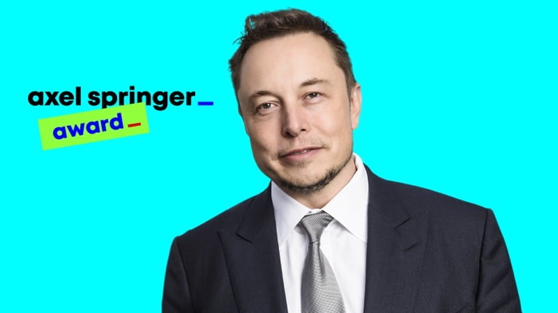 Elon musk axel springer