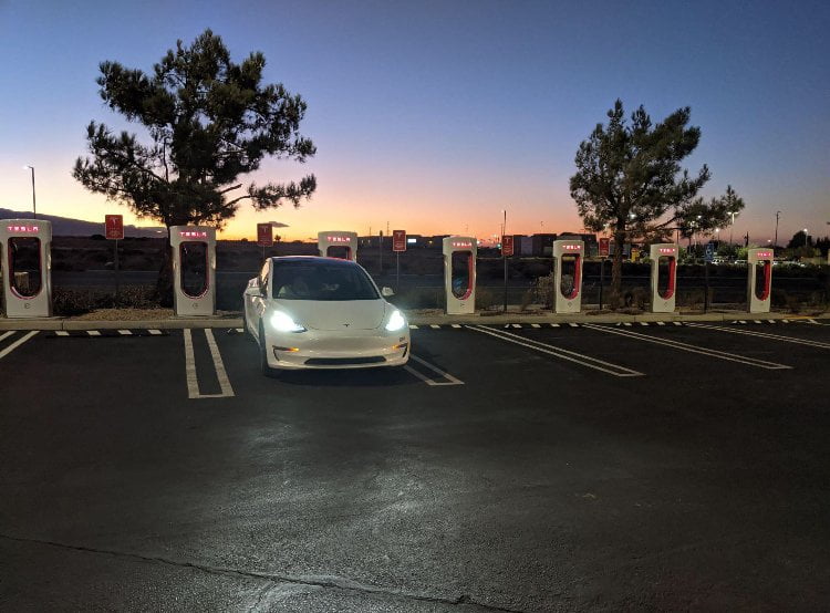 Tesla supercharger hesperia