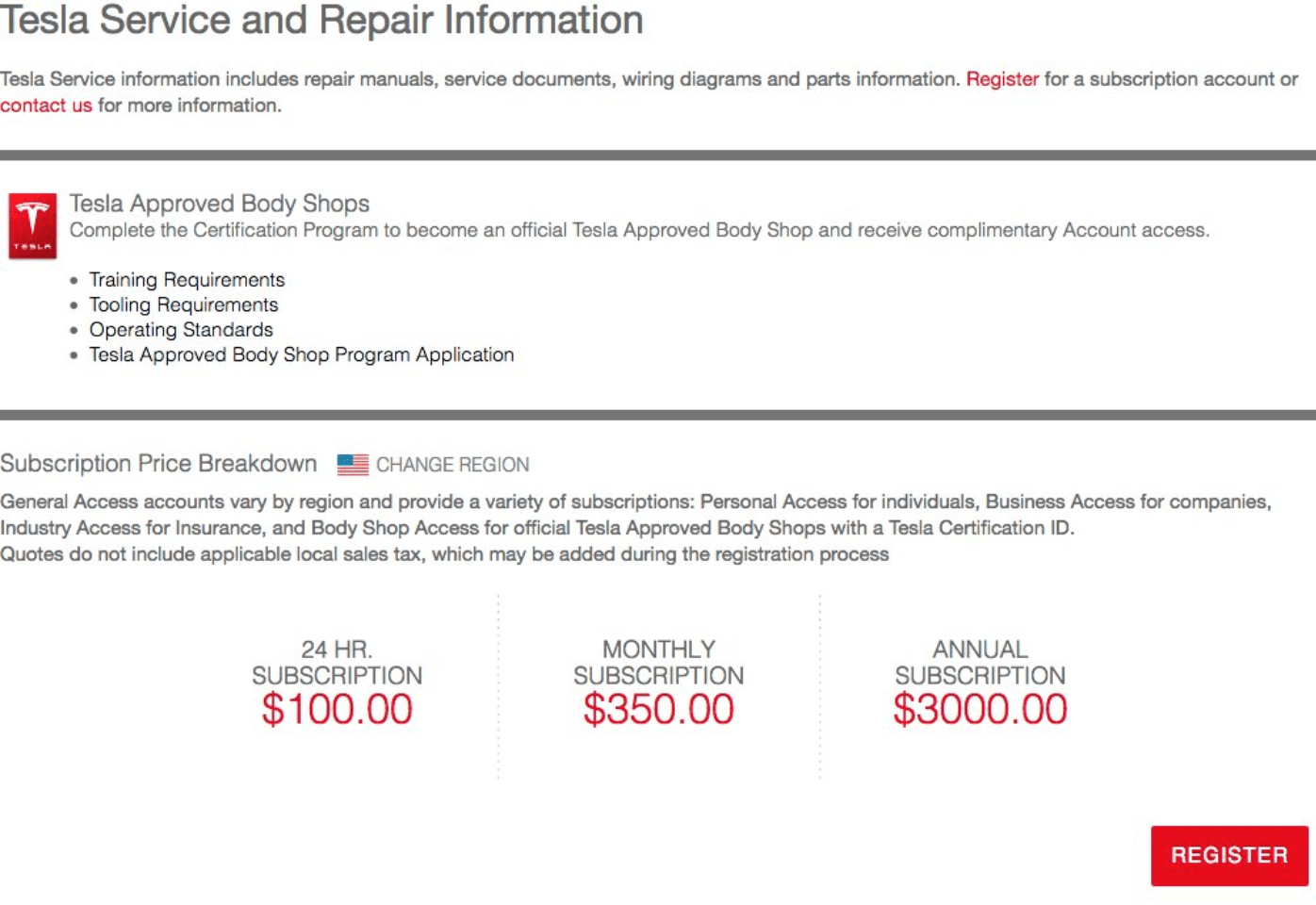 Tesla Now Gives Free Access to Repair Manuals, Service Info and More