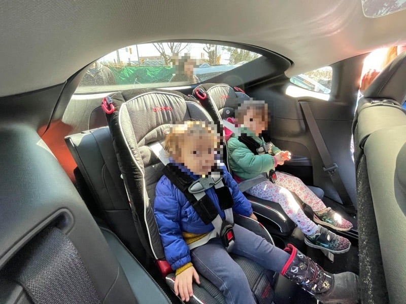 Model y 7 seater child seats 2