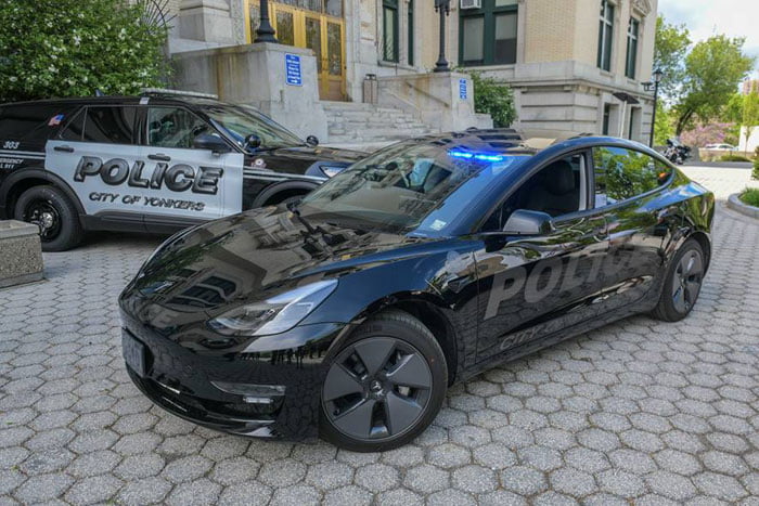 Yonkers PD electric car