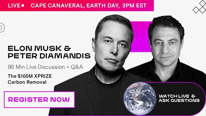 Elon musk cape canaveral earth day