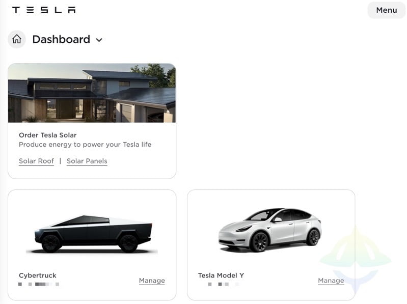 New tesla dashboard july 2021