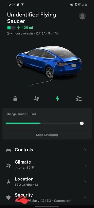 Tesla android app reddit