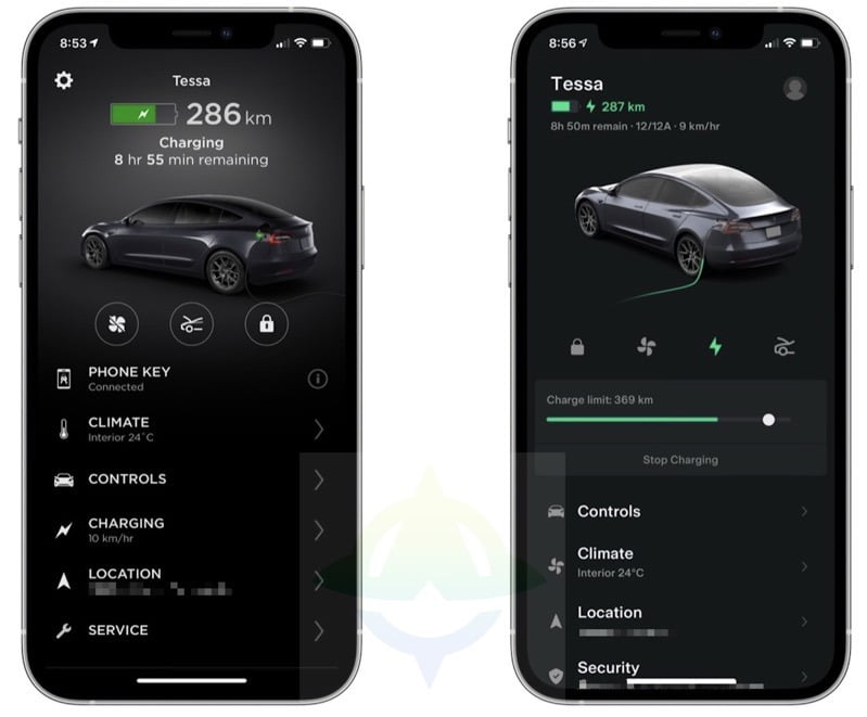 Tesla ios app 4 0