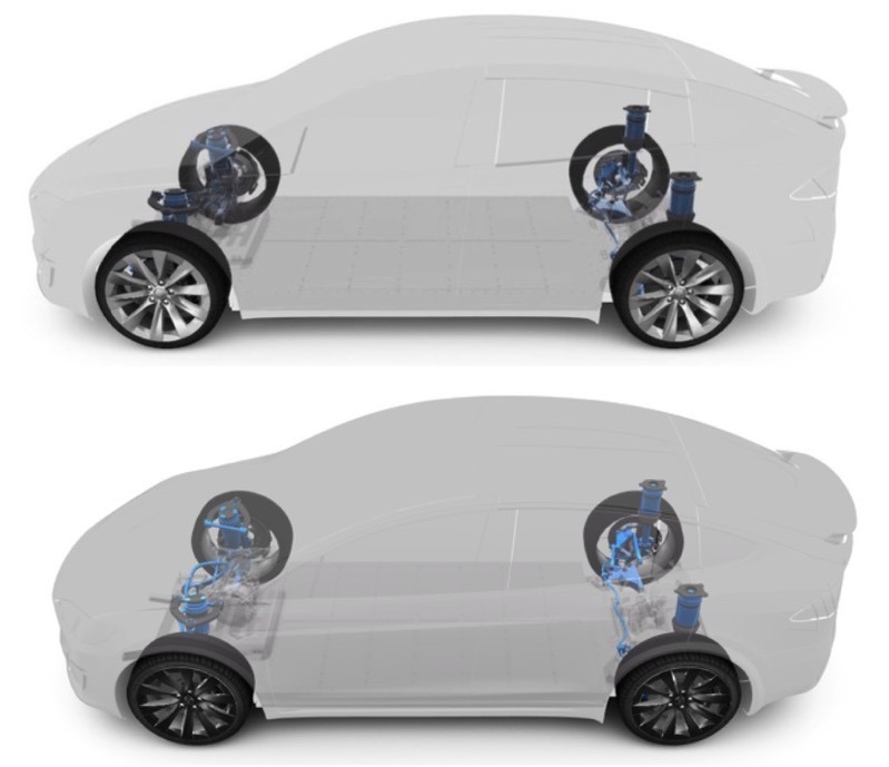 Tesla Model 3, Model Y ‘Air Suspension’ Images Found in Firmware