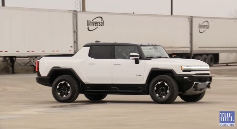 Hummer ev deals test drive