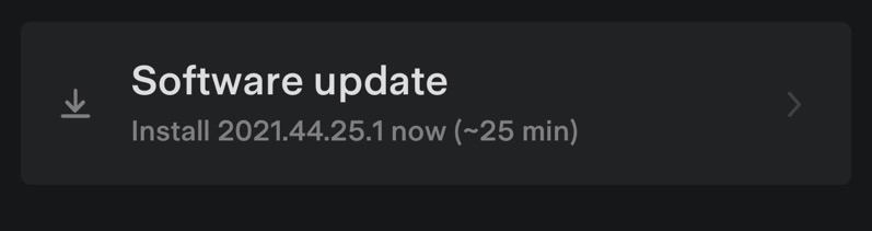 2021 44 25 1 software update