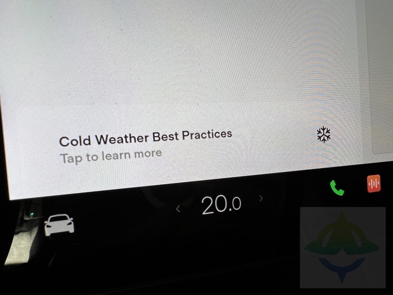 Tesla cold weather practices 1