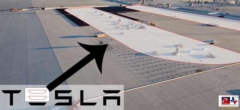 Tesla solar panels giga texas