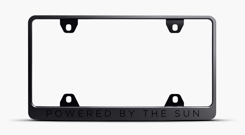 thumbnail image 2 of Powered By Stark Industries License Plate Frame – Avengers Iron Man Theme Black 2 of 5