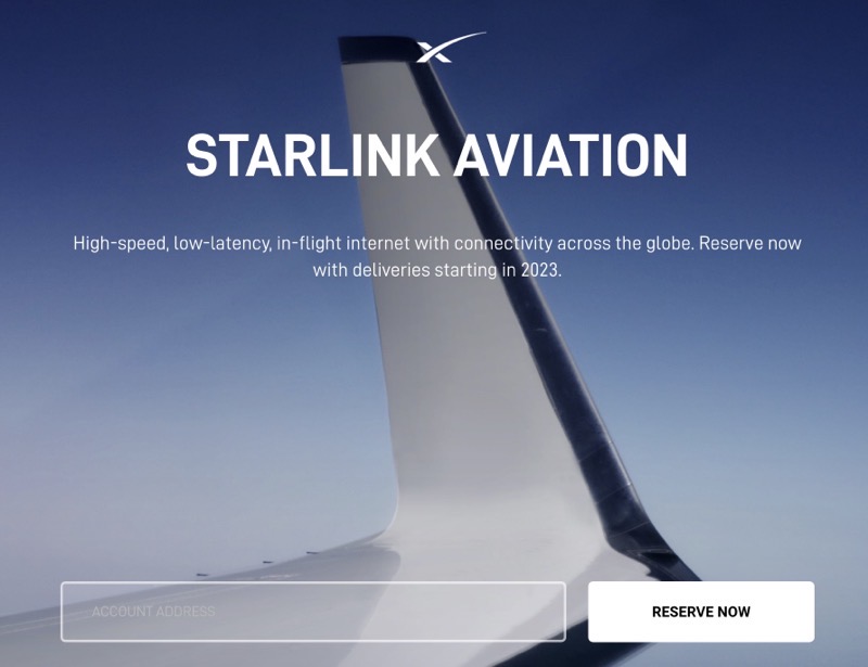 starlink aviation