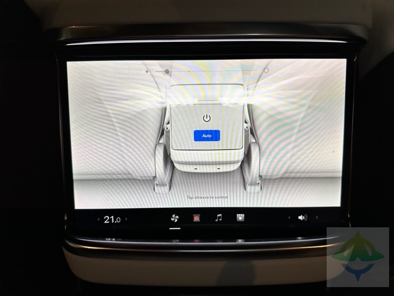 Tesla model s rear screen 2