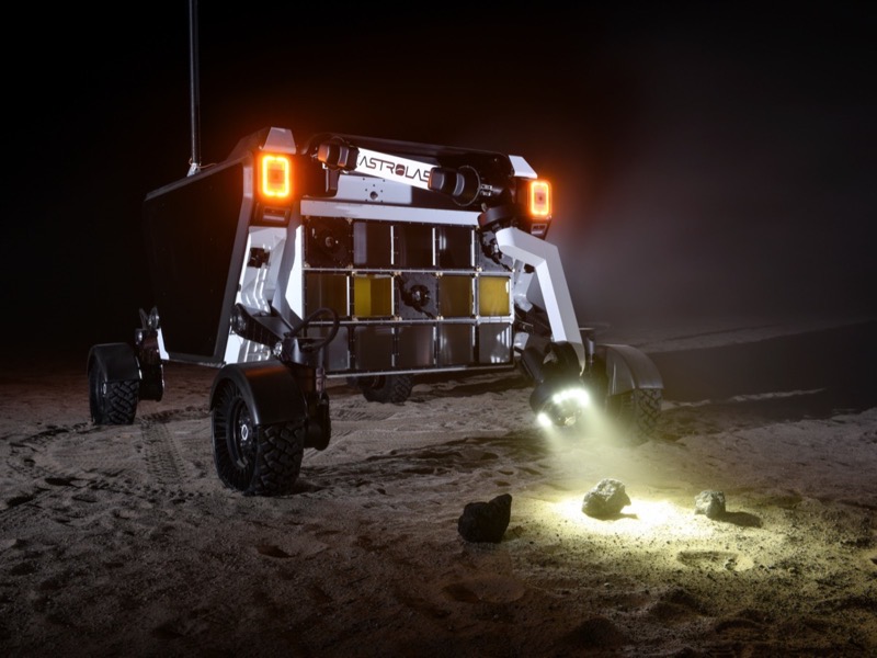 Astrolab rover night