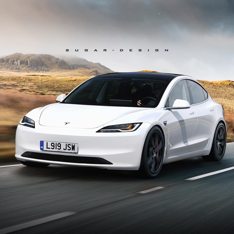 Tesla Officially Announces the Refreshed Model 3 'Highland' With