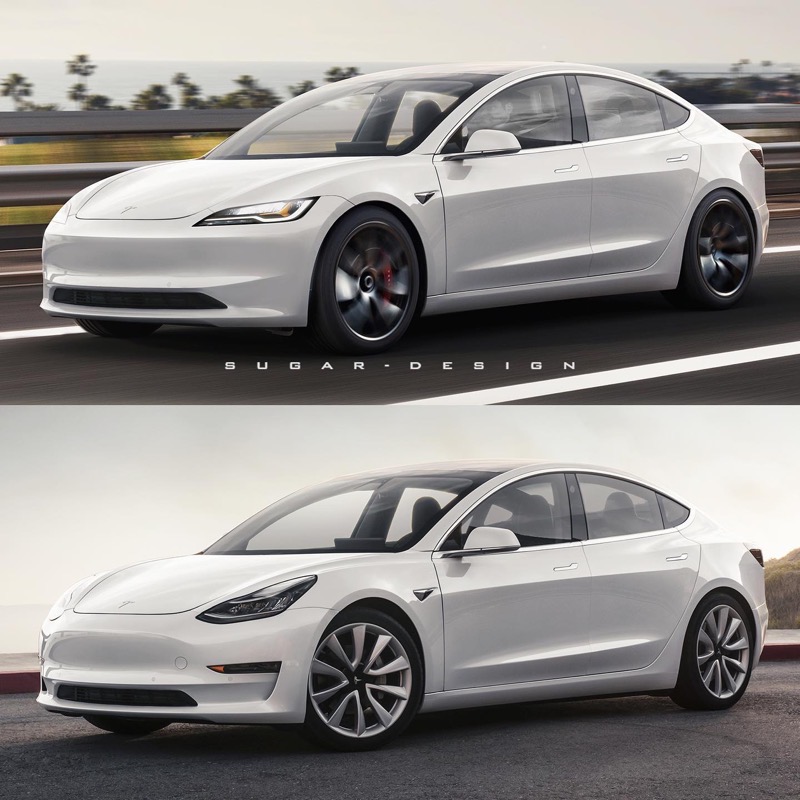 Tesla's Model 3 Refresh Reportedly Goes on Sale Sept-Oct: Report 