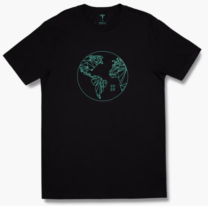 tesla earth day shirt