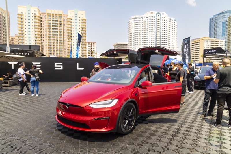 Tesla at Electrify Expo Long Beach 2