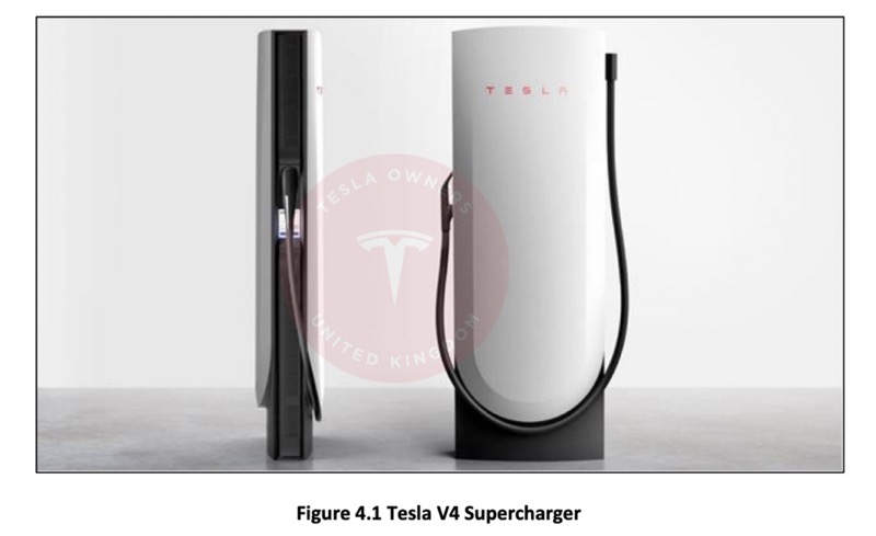 Tesla v4 supercharger