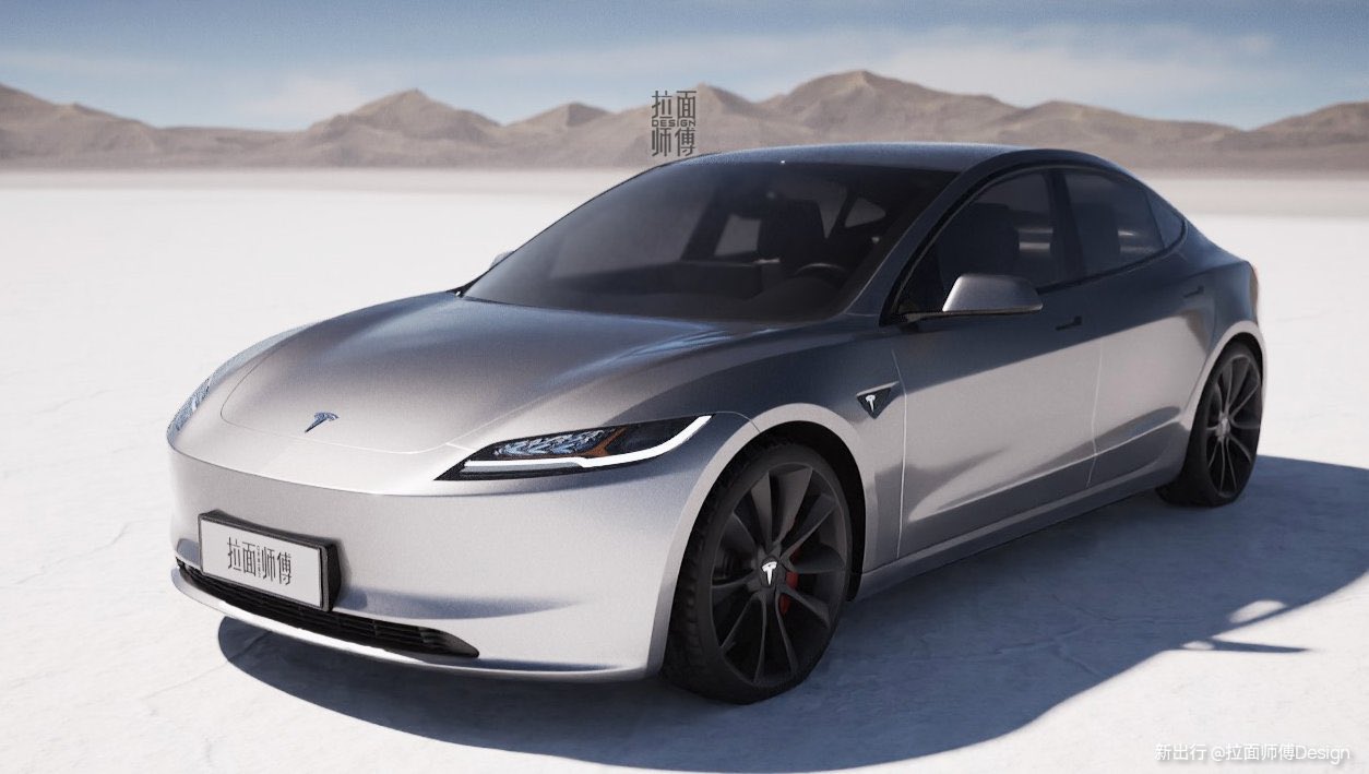 Nouvelle Tesla Model 3 Highland 