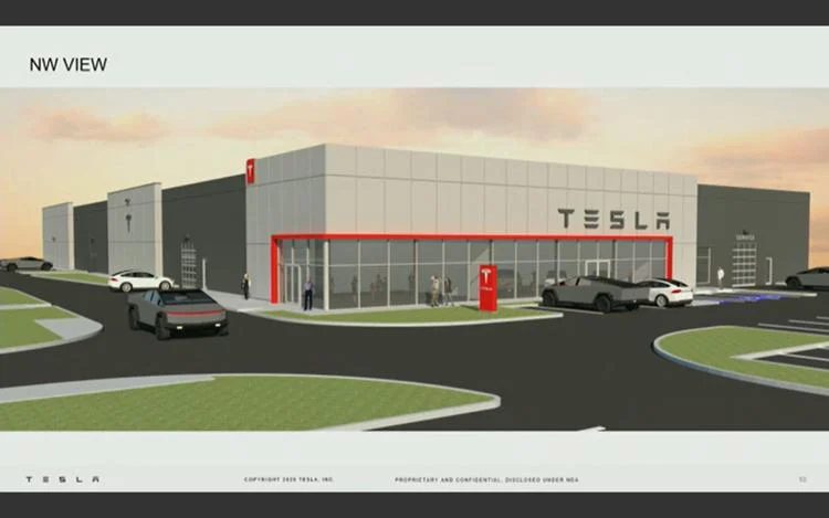 Tesla denton service center