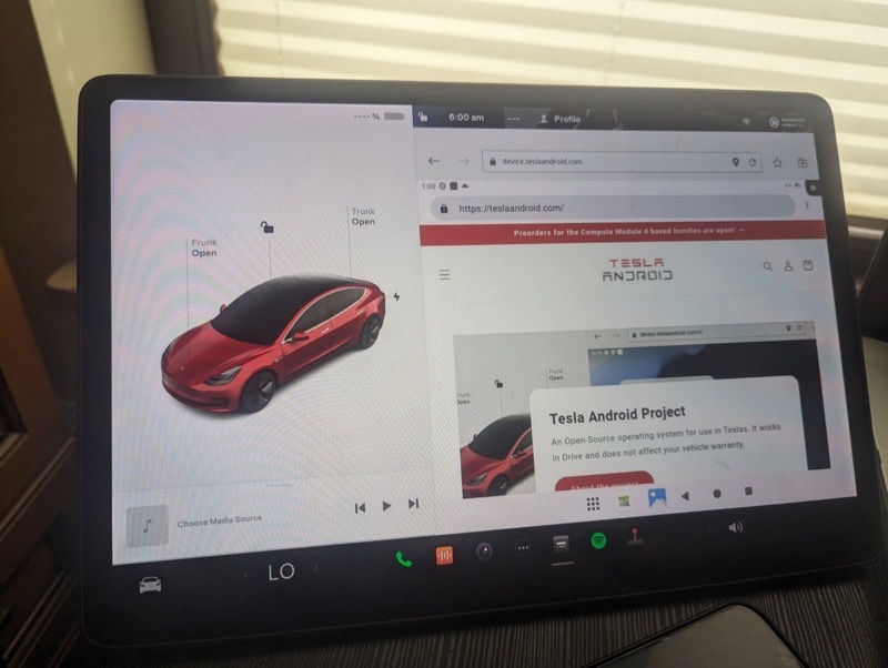 Tesla android carplay