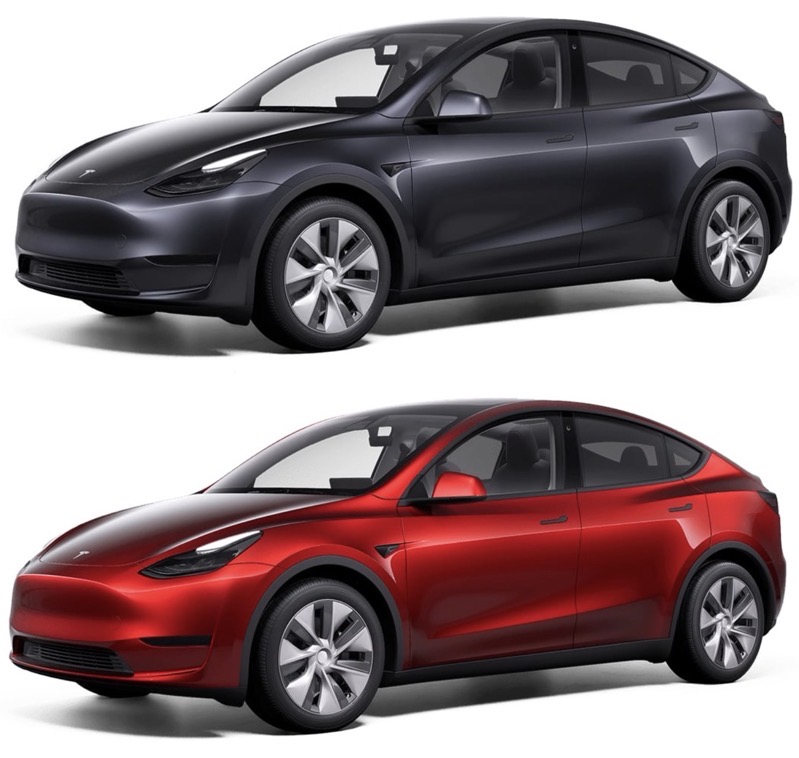 Tesla Model Y in Stealth Grey and Ultra Red Now Available