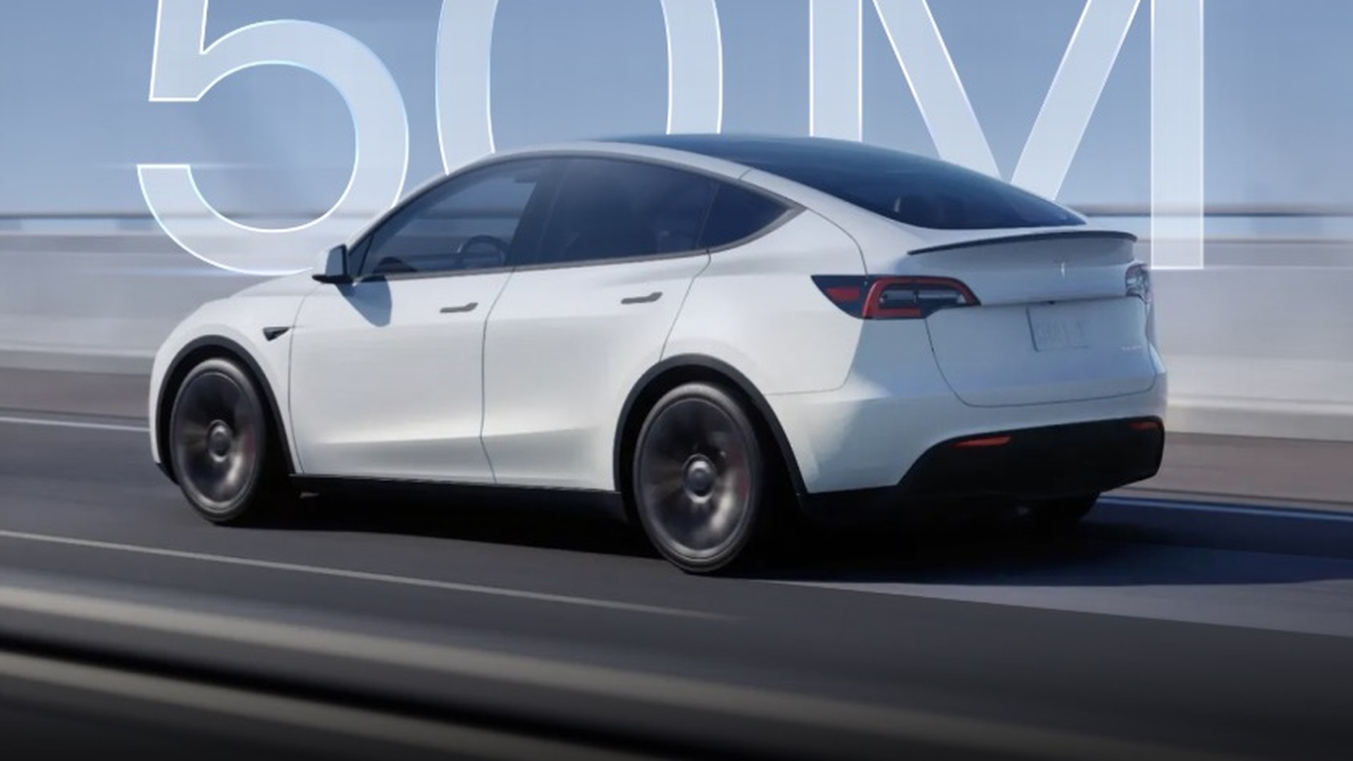 Tesla Full Self-Driving promotional image used in South Korea